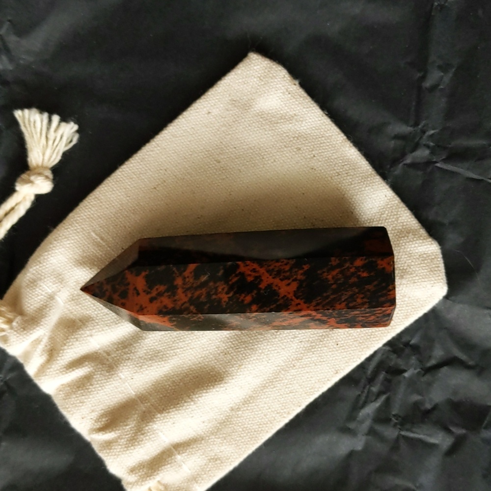 Mahogany Obsidian Point